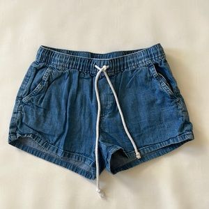 Aerie Pull-on Denim Shorts